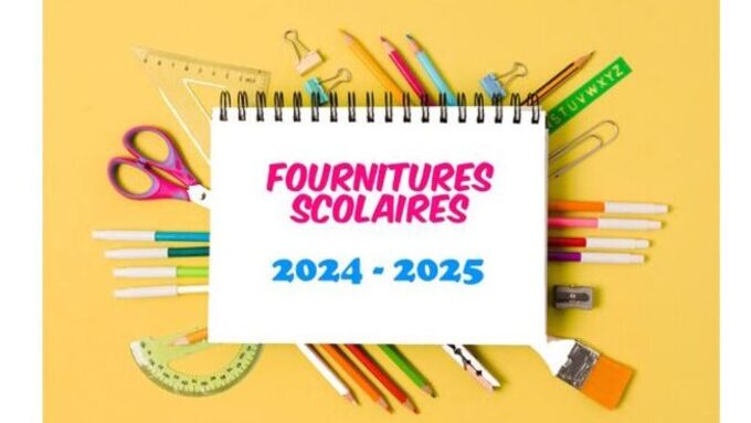 Fournitures scolaires 2024-2025.JPG